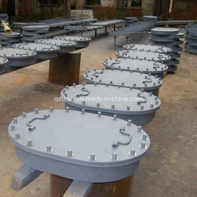 Marine Boat Steel Watertight Manhole Cover for Ship