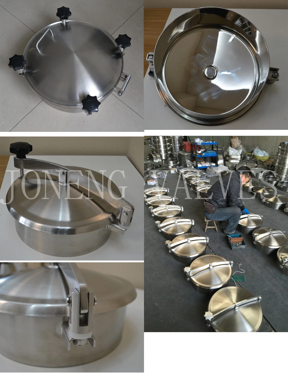 Joneng Brand Food Processing Stainless Steel Manhole Cover (JN-ML1003)